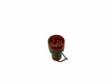 Волтметър с 2 жици 50-500V AC червен AD16-22DV